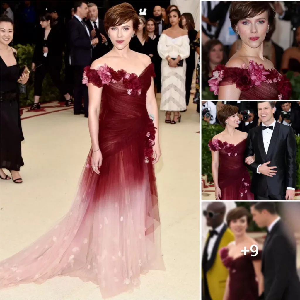 “Met Gala Fashion Frenzy: Scarlett Johansson’s Dress Steals the Spotlight”