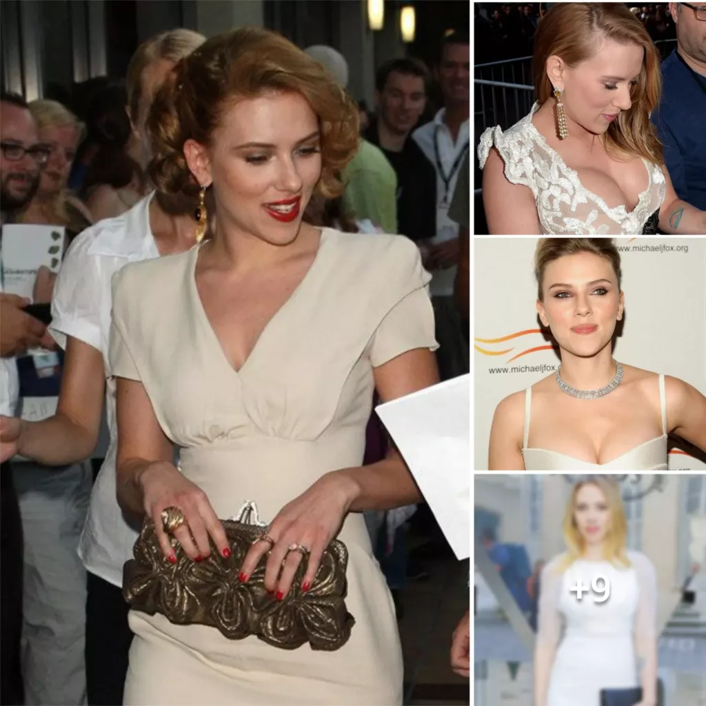 Scarlett Johansson: A Mesmerizing Beauty in White Garments